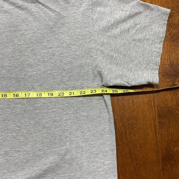 Nike Athletics Y2K Vintage Gray Red Graphic T-Shirt Distressed Men's Size XXL - Picture 6 of 8